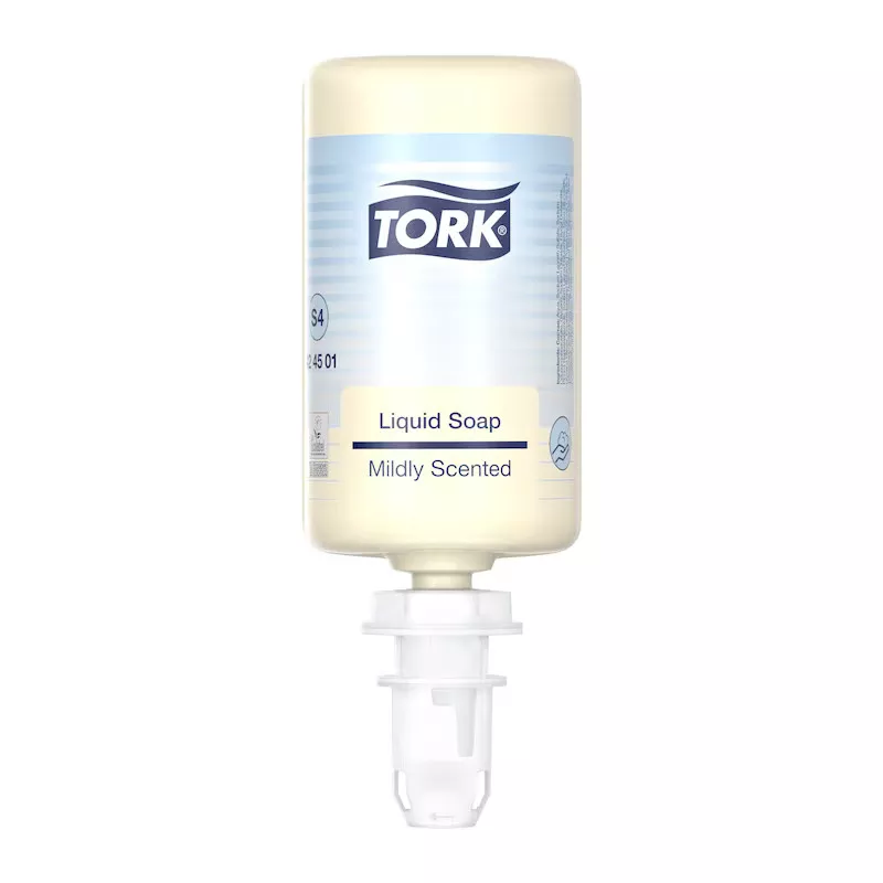 Мягкое жидкое мыло для рук Tork Mildly Scented 1 л (424501)