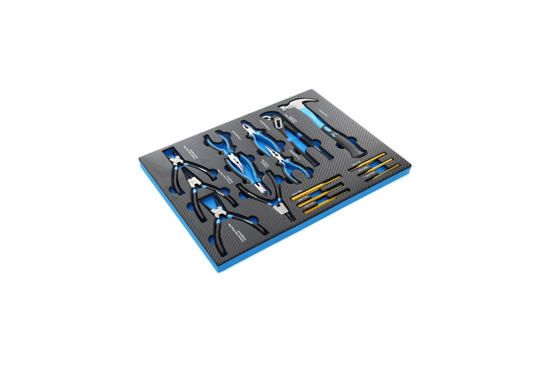 Візок з інструментами Tagred TA212 для майстерні 215 ел. (12738890) - фото 6