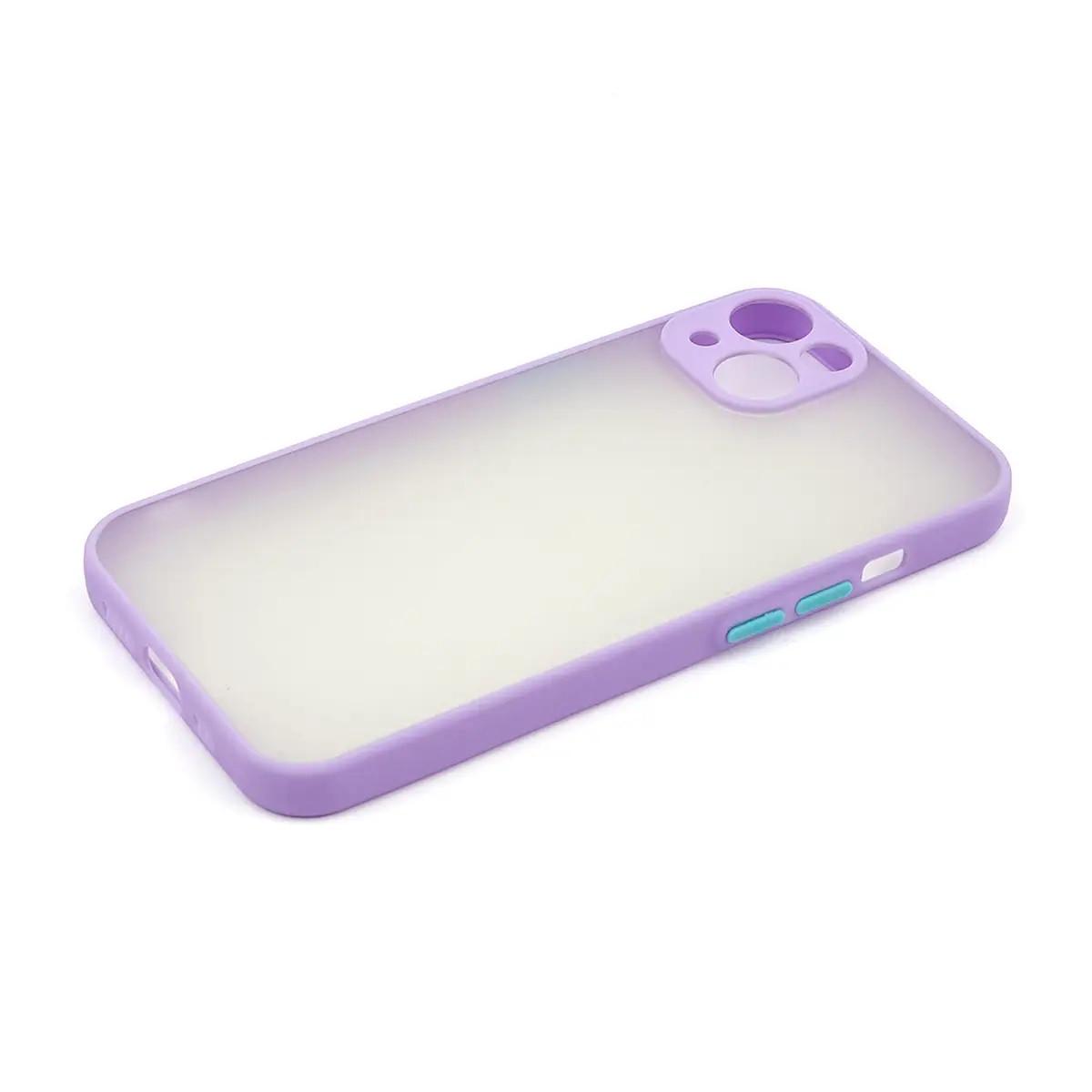 Силиконовый Чехол Накладка Avenger Totu Series Separate Camera Для iPhone 14 Plus Purple