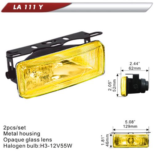 Фара дополнительная DLAA 111-Y H3-12V-55W 129х46 мм (37641)