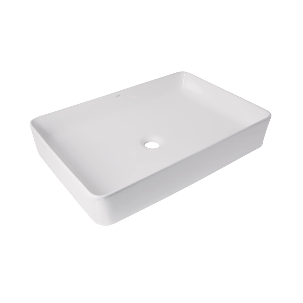 Раковина накладная Qtap Tern 600x400x110 мм прямоугольная (46799)