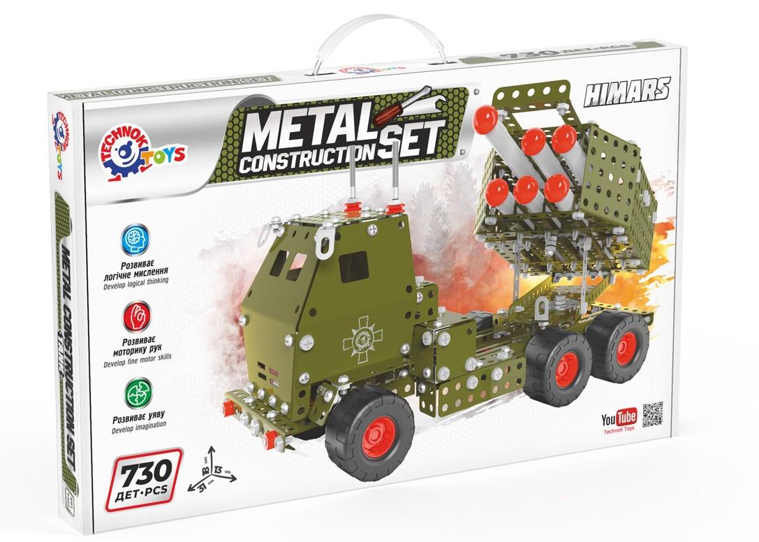 Конструктор металлический Himars ТехноК 8355 (AWN-00277) Конструктор металлический Himars ТехноК 8355 (AWN-00277)