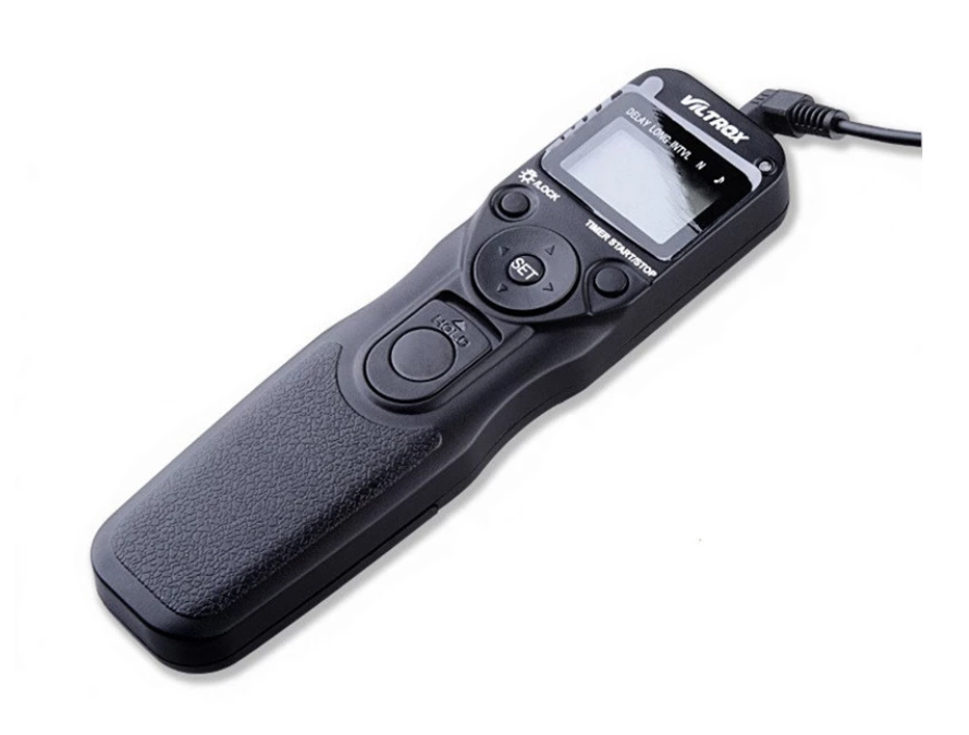 Пульт управления тросик Viltrox Nikon MC-N3 аналог MC-DC2 с таймером и LCD программируемый (10841024)