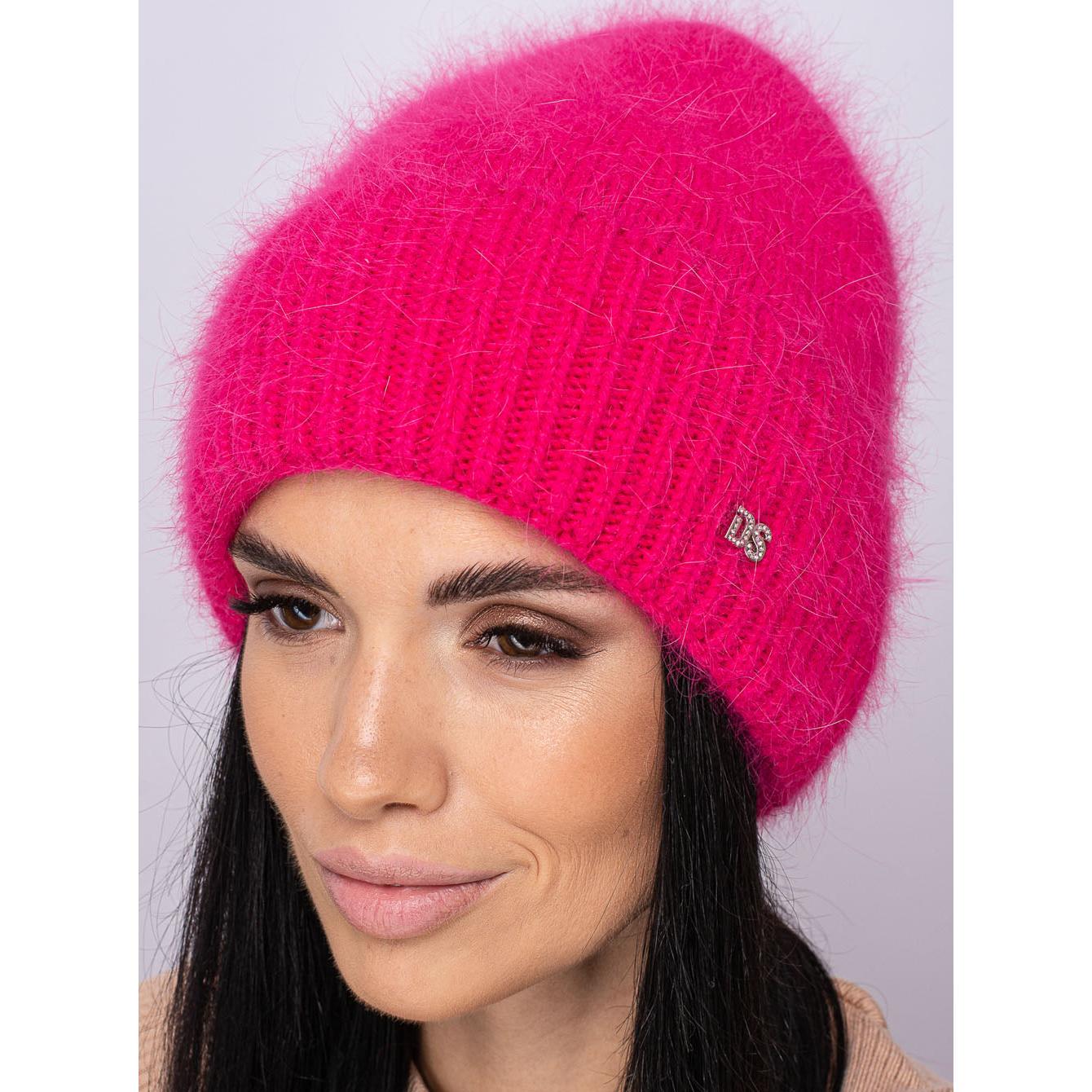 Шапка ангоровая женская Leks Медея one size Малиновый - фото 1 Шапка ангоровая женская Leks Медея one size Малиновый - фото 1