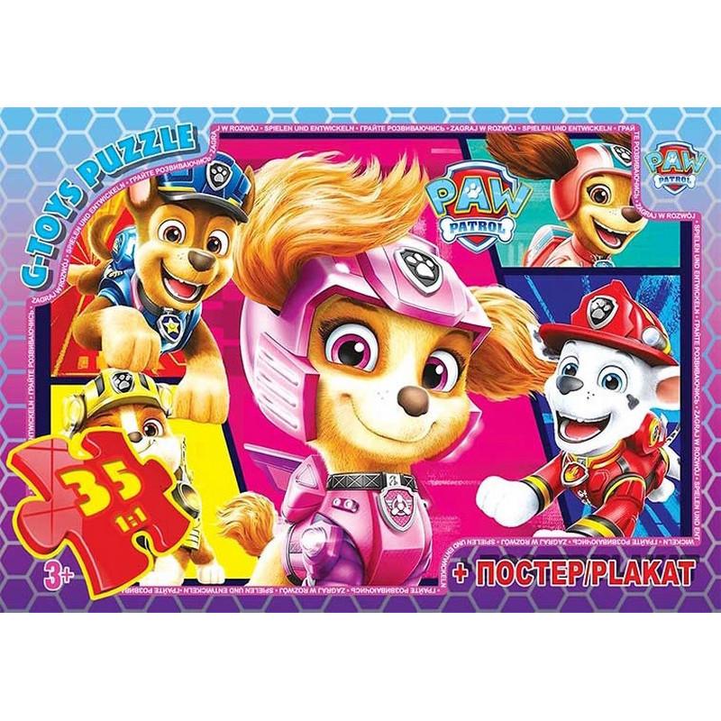 Пазлы Paw Patrol PW08907 постер 35 элементов (3074082772)