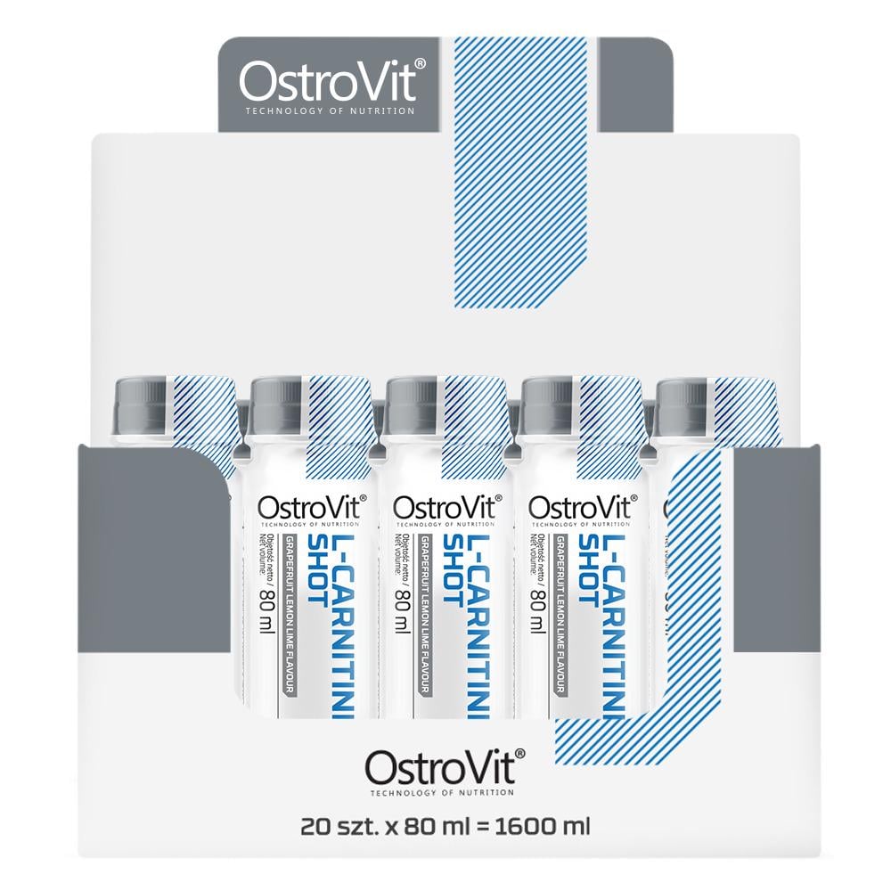 L-карнітин Ostrovit L-Carnitine Shot 20х80 мл