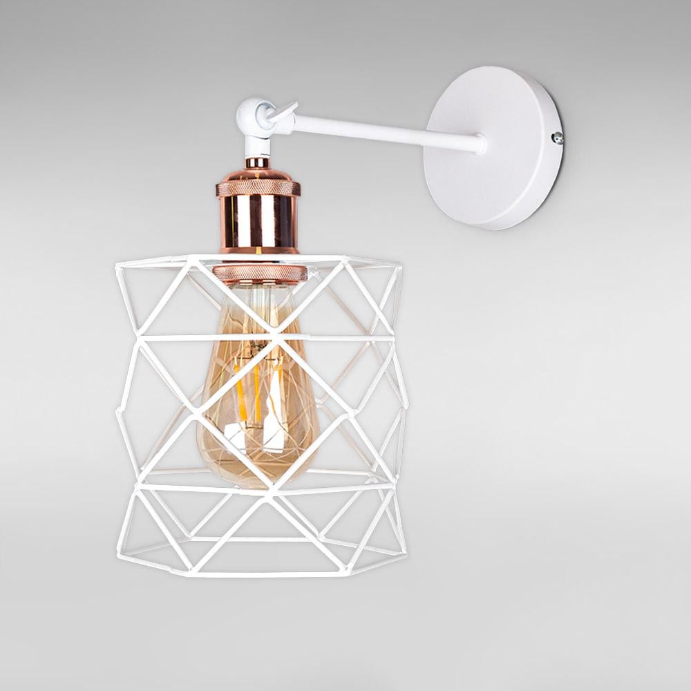 Светильник настенный Light House LS-18144F-1 WH/RG Белый/Медный