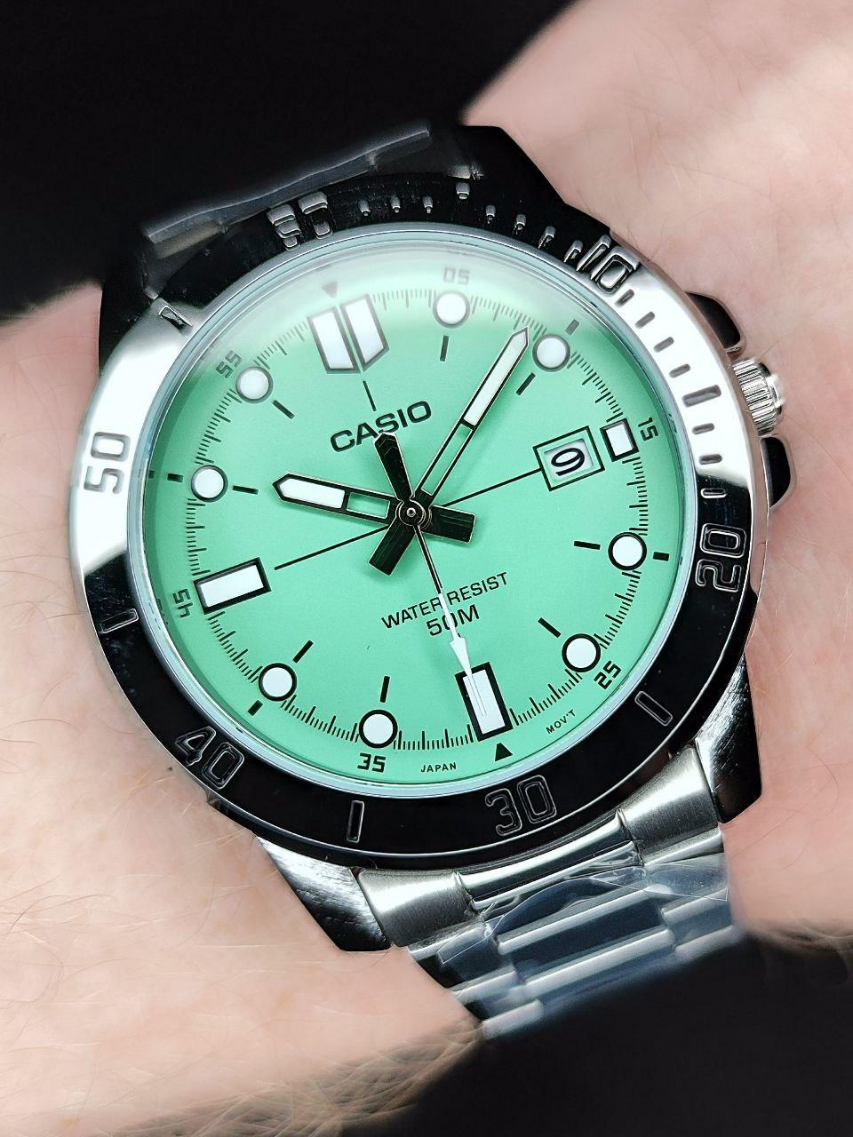 Наручные часы мужские Casio MTP-VD01D-3E1 Timeless Collection Зеленый (2670214154) Наручные часы мужские Casio MTP-VD01D-3E1 Timeless Collection Зеленый (2670214154)