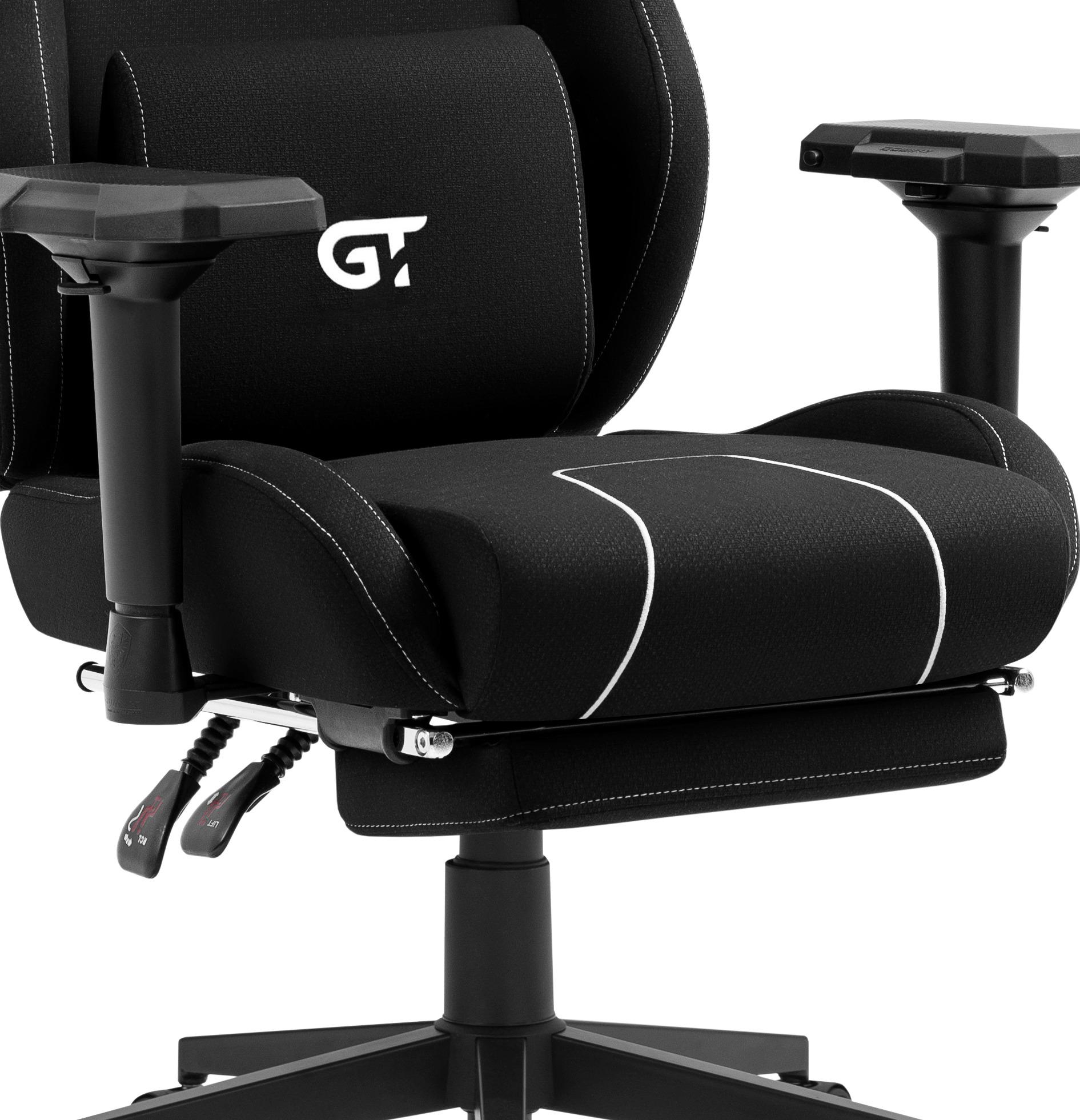 Кресло геймерское GT Racer X-2305 Fabric Black - фото 8