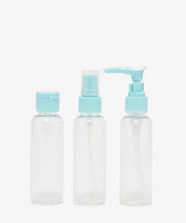 Дорожный набор для косметики 5 предметов Blue - фото 6 Дорожный набор для косметики 5 предметов Blue - фото 6