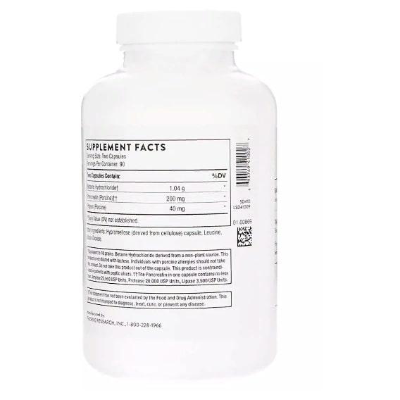 Пищеварительные ферменты Thorne Research Digestive Enzymes 180 Caps - фото 2