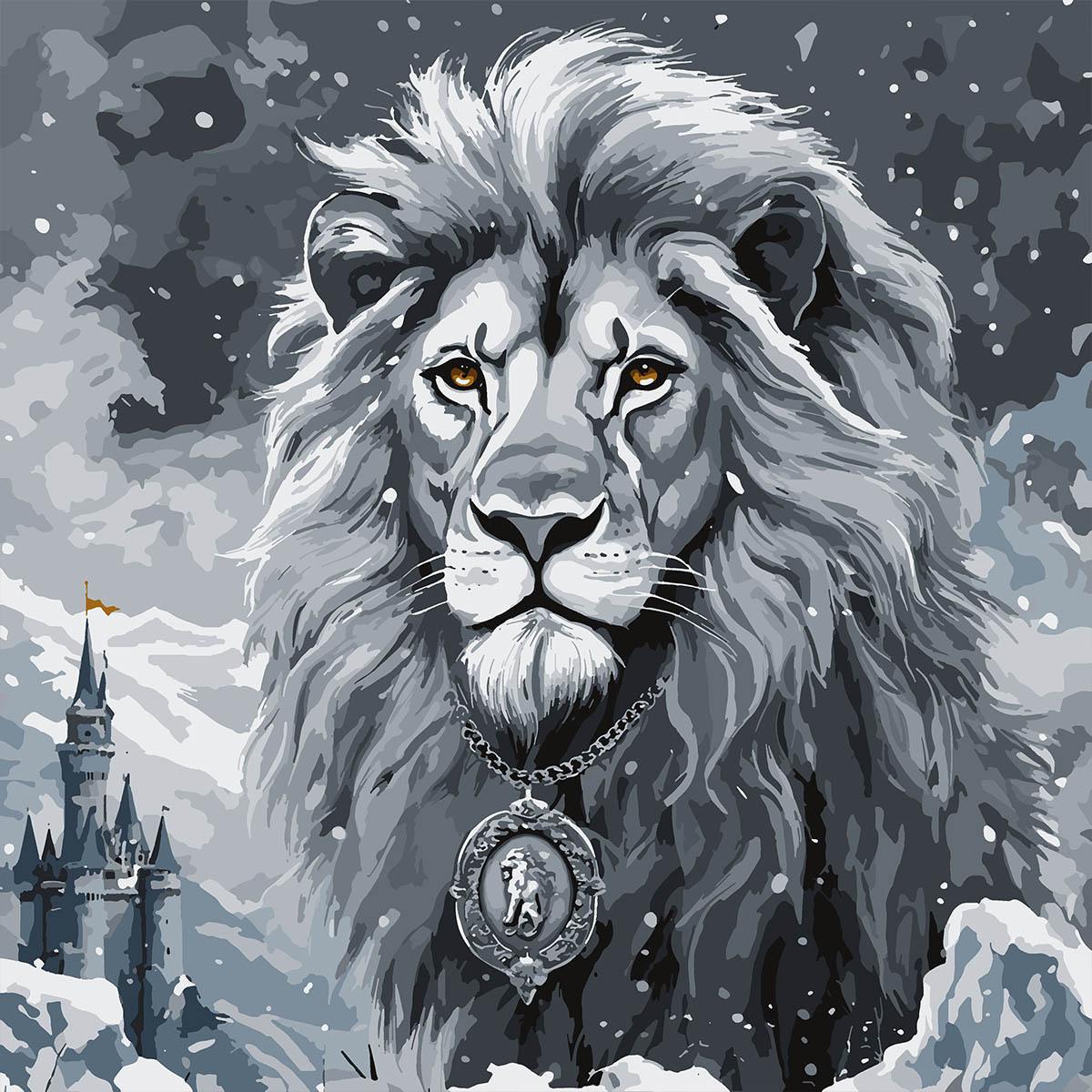 Картина по номерам Santi Царь зверей 40x40 см (Top-954843)