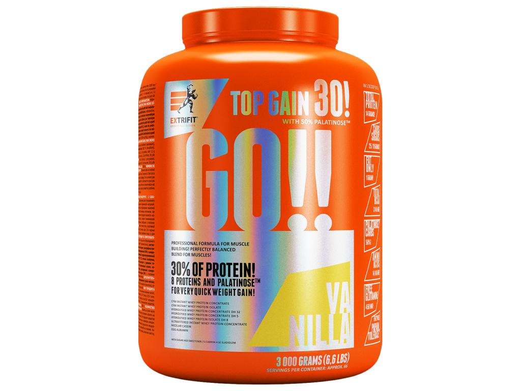 Гейнер Extrifit Go Pro 30 Vanilla 3000 г