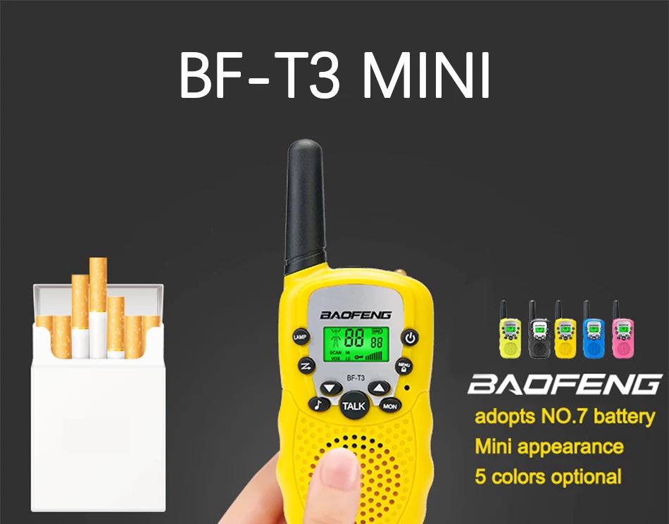 Рация Baofeng BF-T3 2 шт. Yellow - фото 3