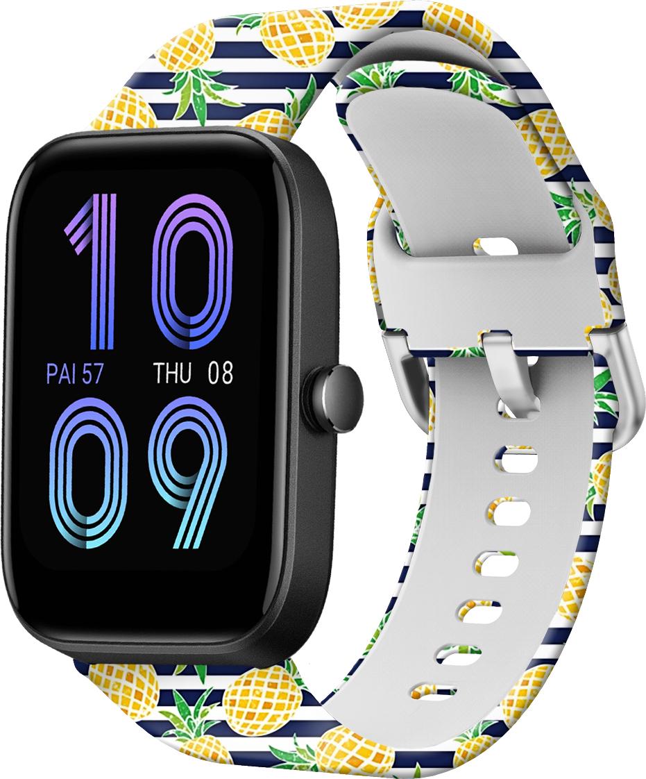 Ремешок Colorful для Amazfit Bip 3/Pro Pineapple (28498)