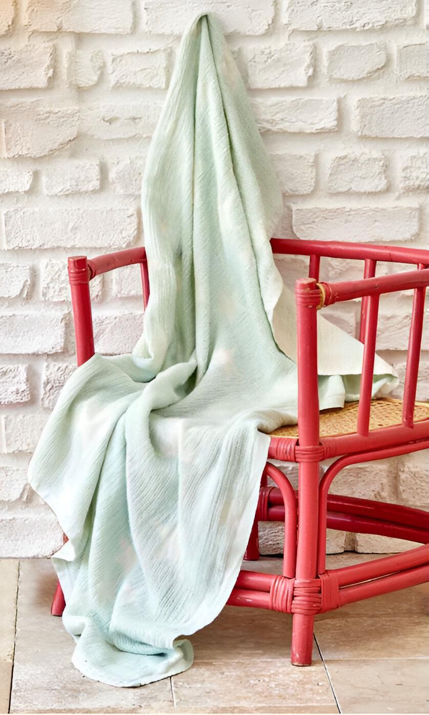 Покривало дитяче піке Karaca Home Baby star yesil 80х120 см (5140508)