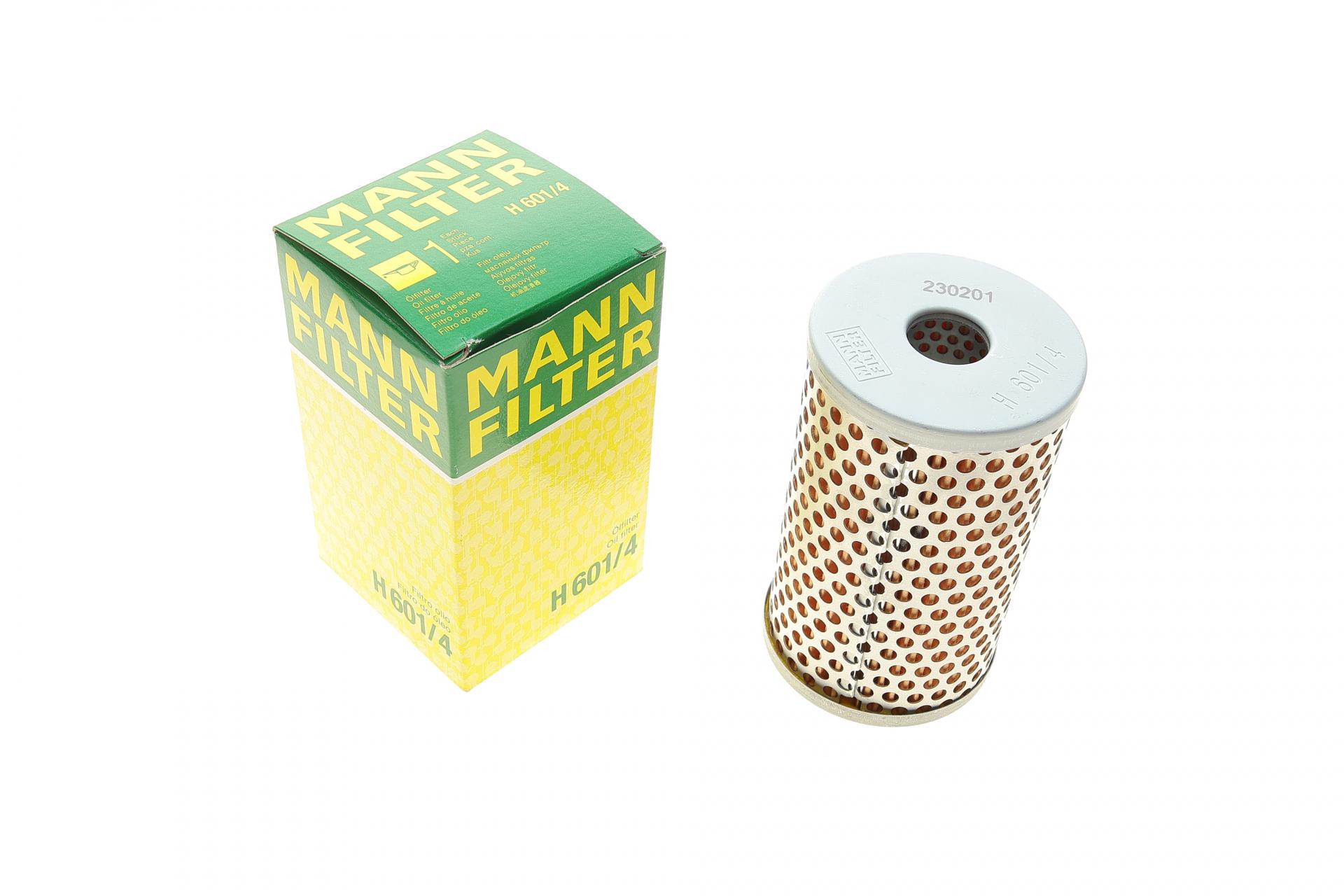 Фильтр масляный Mann-Filter для гидроусилительа Daf/Iveco/Scania (H 601/4) Фильтр масляный Mann-Filter для гидроусилительа Daf/Iveco/Scania (H 601/4)