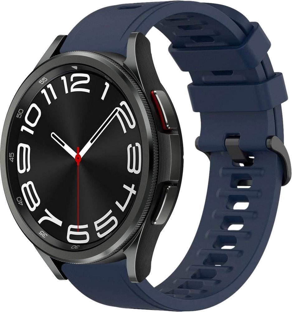 Ремешок Convex для Galaxy Watch 6 Classic 43 мм Dark Blue (37669-5D)