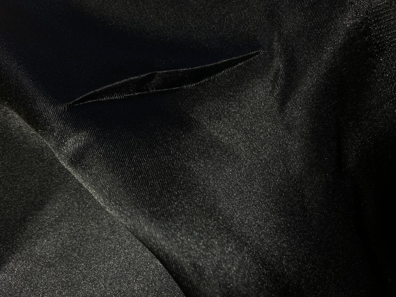 Ткань атлас Maxima полиэстер 100% Черный (1483988426) Ткань атлас Maxima полиэстер 100% Черный (1483988426)