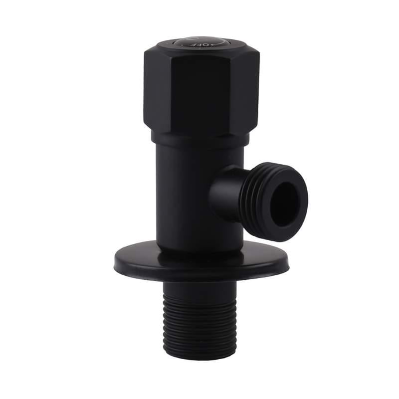 Кран кутовий кульовий Professional 1/2"X1/2" NV-QP888 Black (417223)