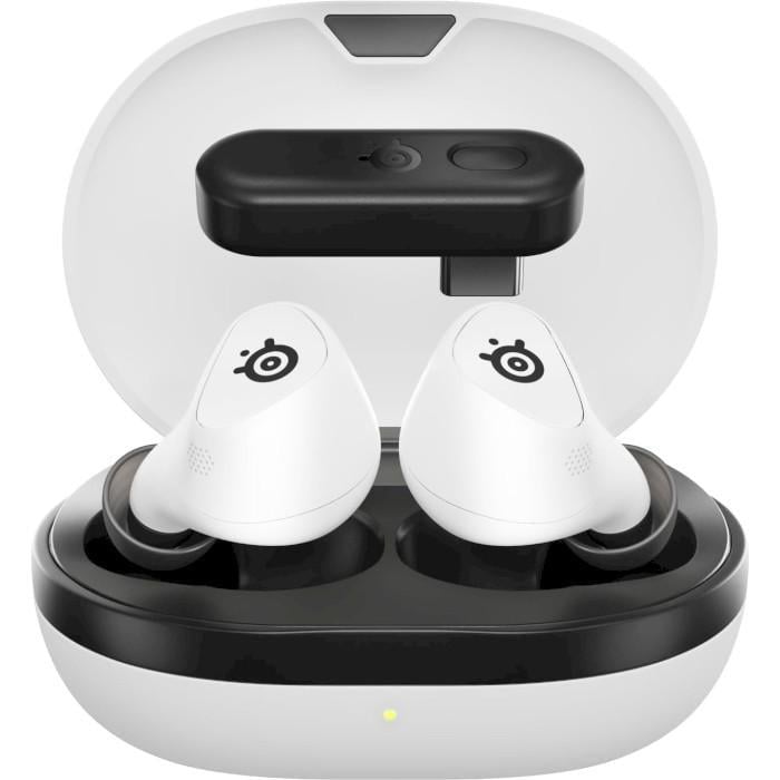 Гарнитура SteelSeries Arctis GameBuds TWS Bluetooth White (61682) Гарнитура SteelSeries Arctis GameBuds TWS Bluetooth White (61682)