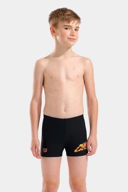 Плавки-боксери для хлопчиків Arena LETTERING SWIM SHORT 128 см Чорний (010864-500 128)