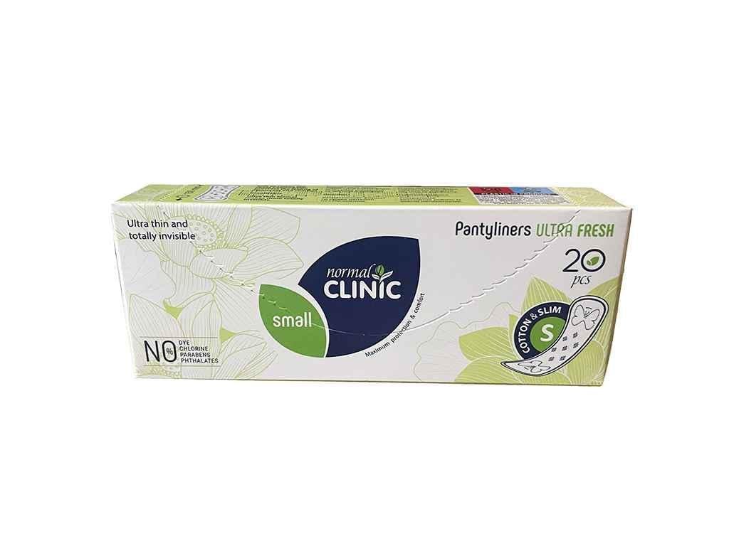 Прокладки ежедневные Normal Clinique Ultra Fresh cotton&slim 20 шт. (808895)