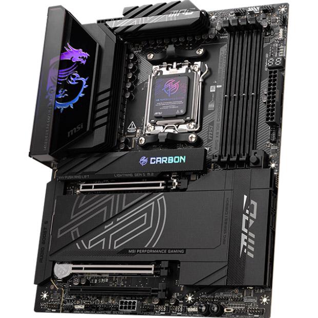 Материнская плата ATX MSI MPG X870E CARBON WIFI Socket AM5/AMD X870/1xHDMI/2xUSB Type-C - фото 2