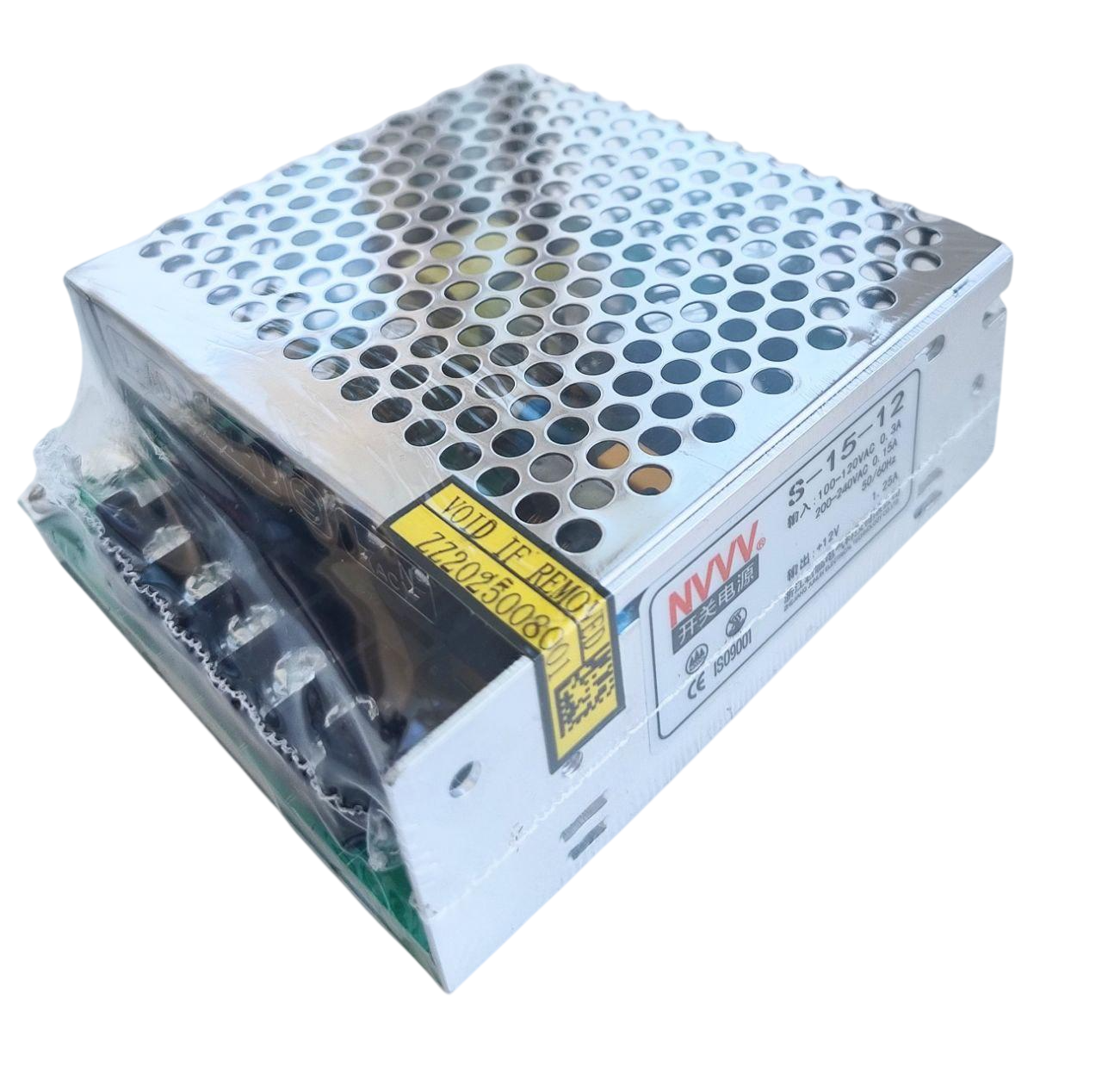 Блок питания встраиваемый 15W 12V S-15-12 NVVV (3709)