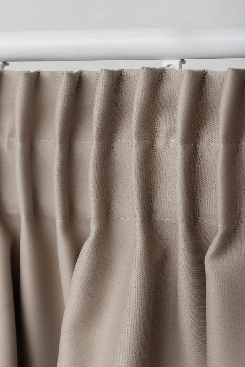 Шторы матовые HYGG Black out 2х2,5-3 м Бежевый (117239)