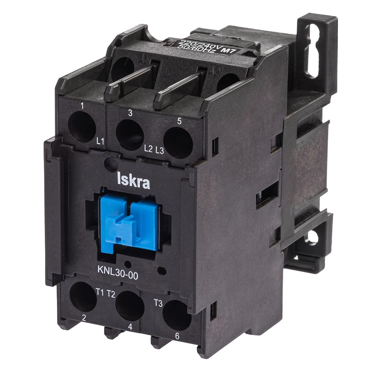 Контактор Iskra KNL30-00 30А 220/240 В 50/60 Гц (30050471000)