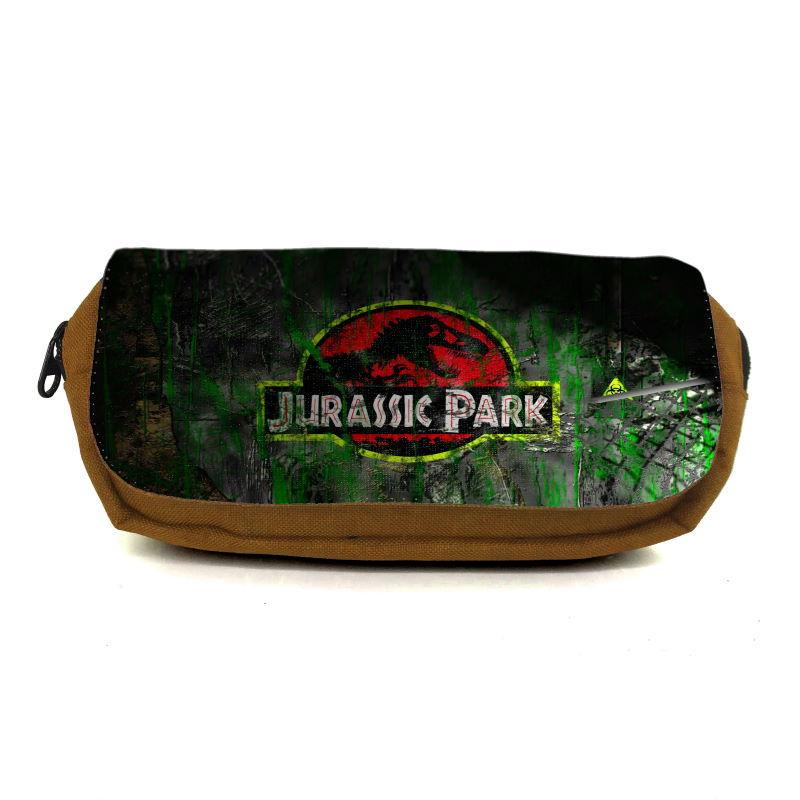 Пенал школьный Парк Юрского Периода 0012 Jurasic Park JRP-0012 Оранжевый (1480995341)