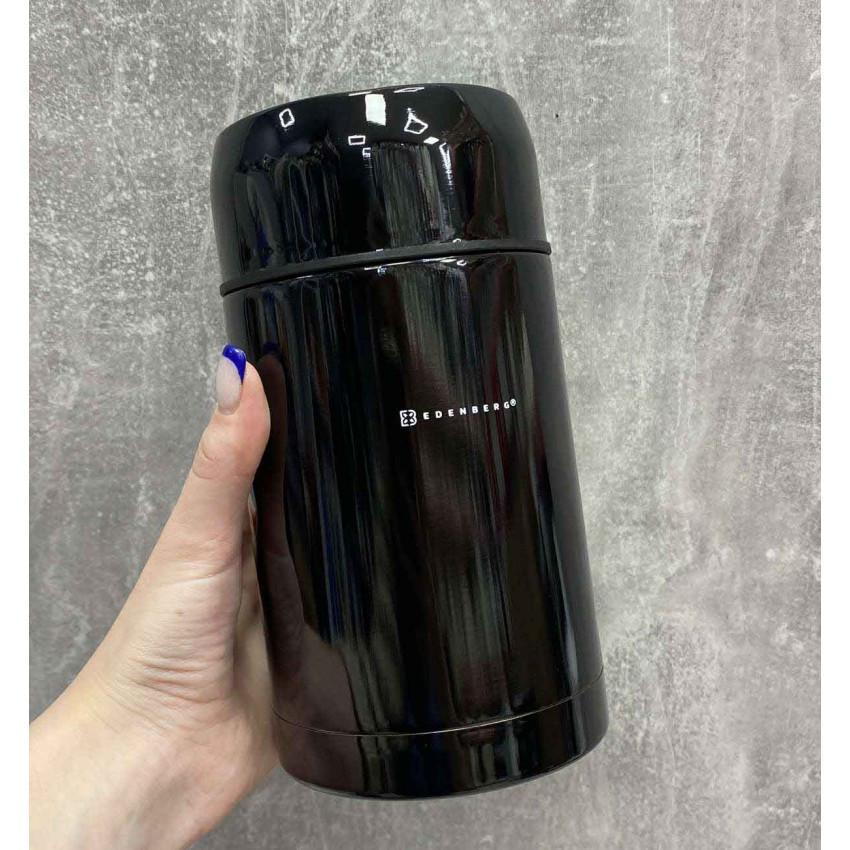 Термос пищевой Edenberg EB-3509 800 мл Черный (1710199552) - фото 3 Термос пищевой Edenberg EB-3509 800 мл Черный (1710199552) - фото 3