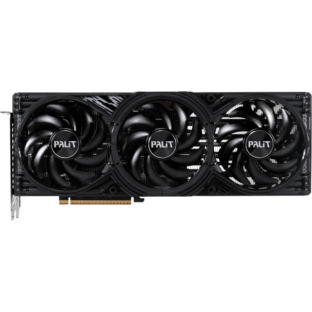 Видеокарта Palit NVIDIA GeForce RTX 5070 Ti GAMINGPRO-S OC 16 Гб 28000 MHz Black (NE7507TS19T2-GB2031U)