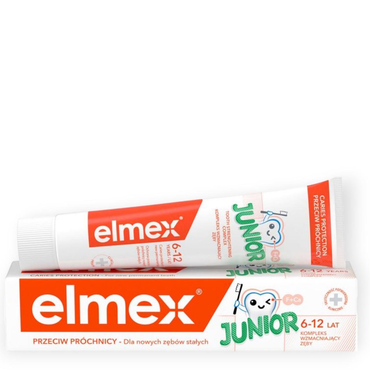 Зубная паста детская ELMEX Junior 6-12 лет 75 мл (560606)