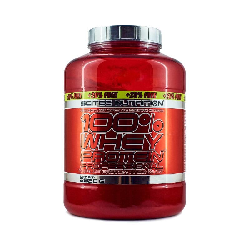 Протеин Scitec 100% Whey Professional 2,82 кг Шоколад (4759V8701)