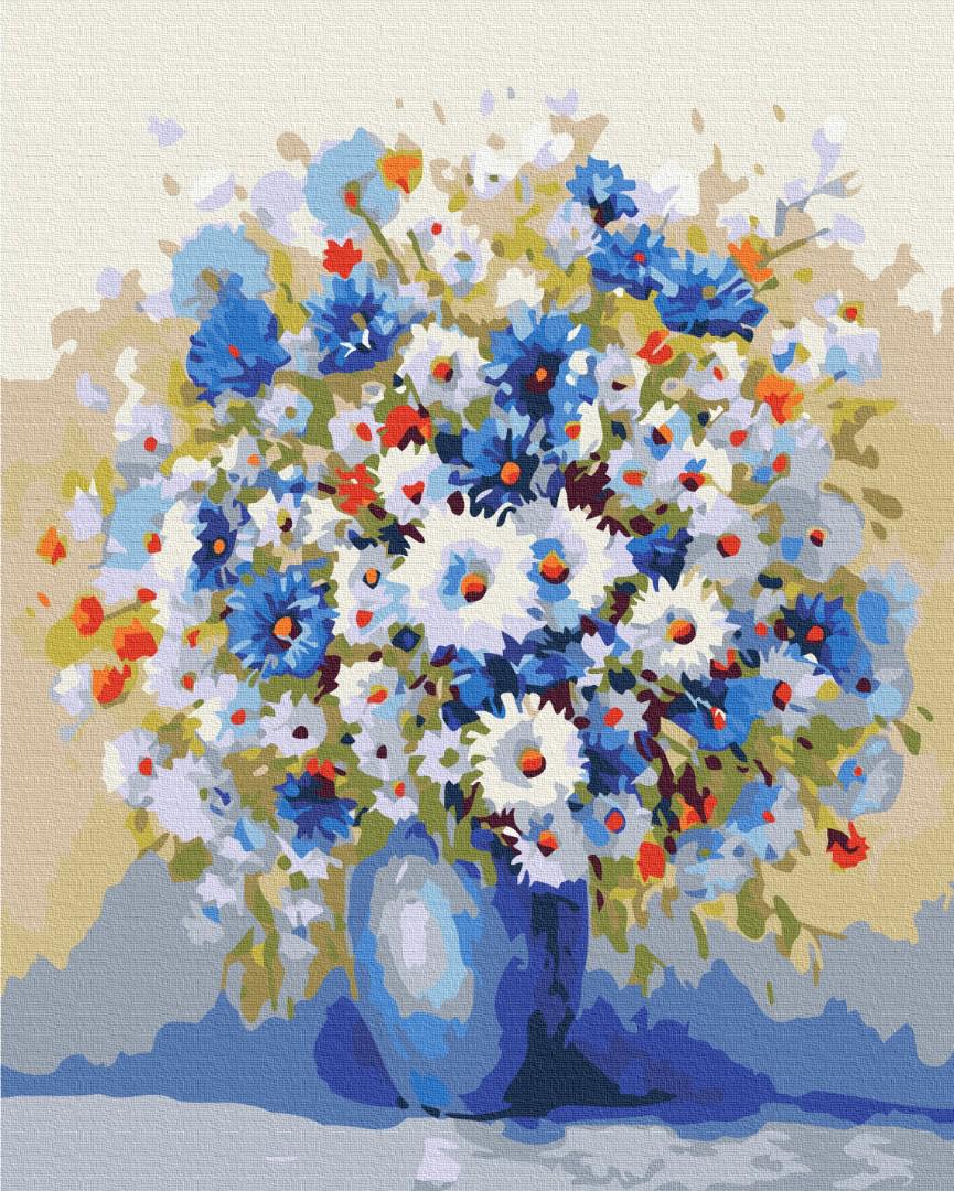 Картина по номерам Brushme Премиум Полевой букет 40x50 см (PBS51388)