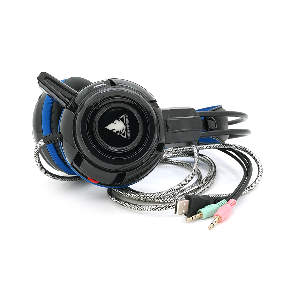 Наушники проводные Jedel GH-215 Черный/Синий (25688814)