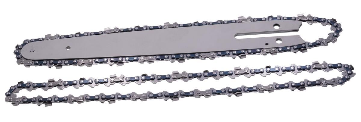 Шина аккумуляторной цепной пилы 8"/2 цепи 45 звеньев шаг 1/4" паз 1,1 мм (цепш827)