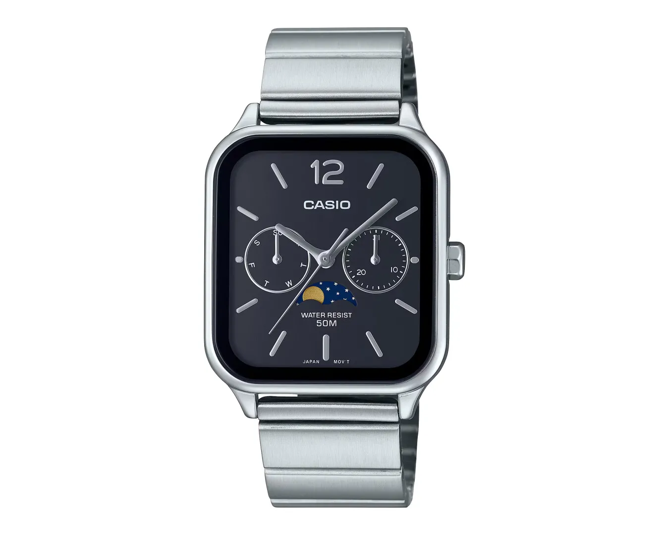 Наручные часы спортивные мужские Casio MTP-M305D-1AEF Серебряный (2530854657)