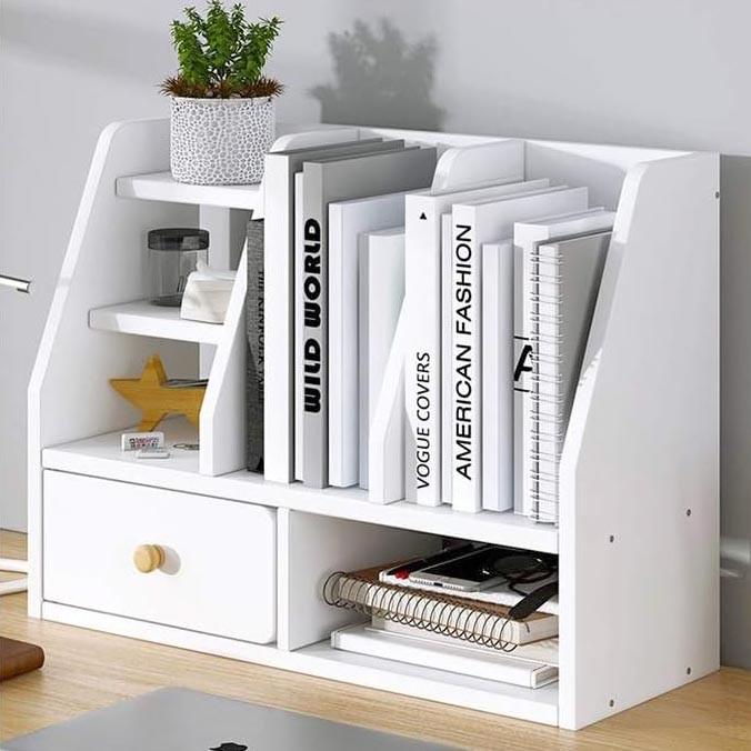 Полка книжная настольная из дерева Летиция Зефир (КПА-009520)