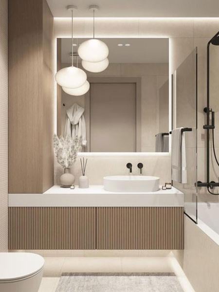 Зеркало с подсветкой Квадрат XL 130х130 см (10009XL-130130stW)