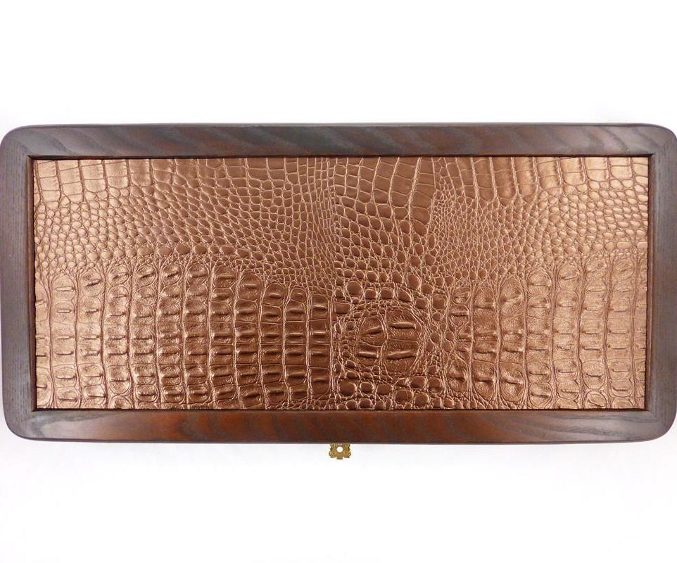 Нарды малые Гранд Презент Крокодил 400х400 мм (31138-1)