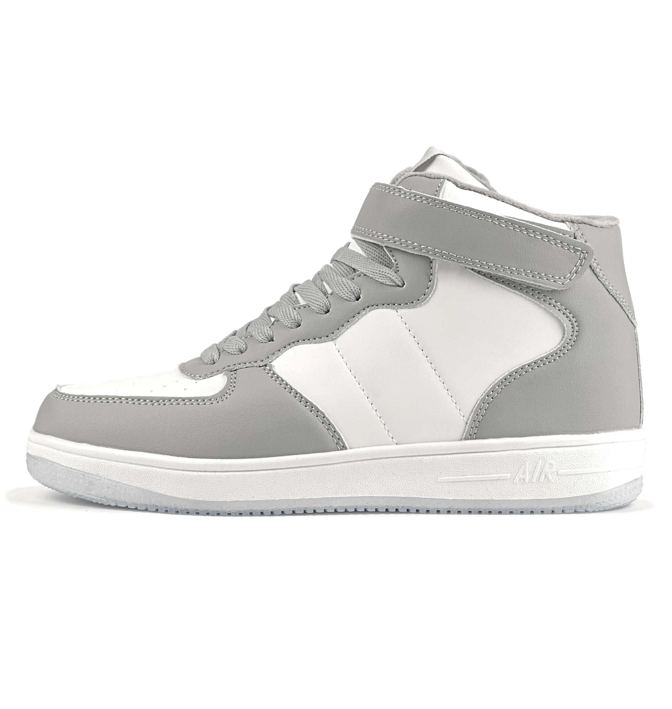 Кроссовки мужские Stilli зимние р. 45 Бело-серый (H1020-17)