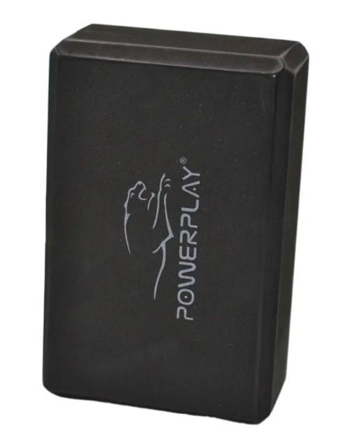 Блоки для йоги PowerPlay 4006 Yoga Brick EVA 2 шт. Черный (PP_4006_Black_2in) - фото 4