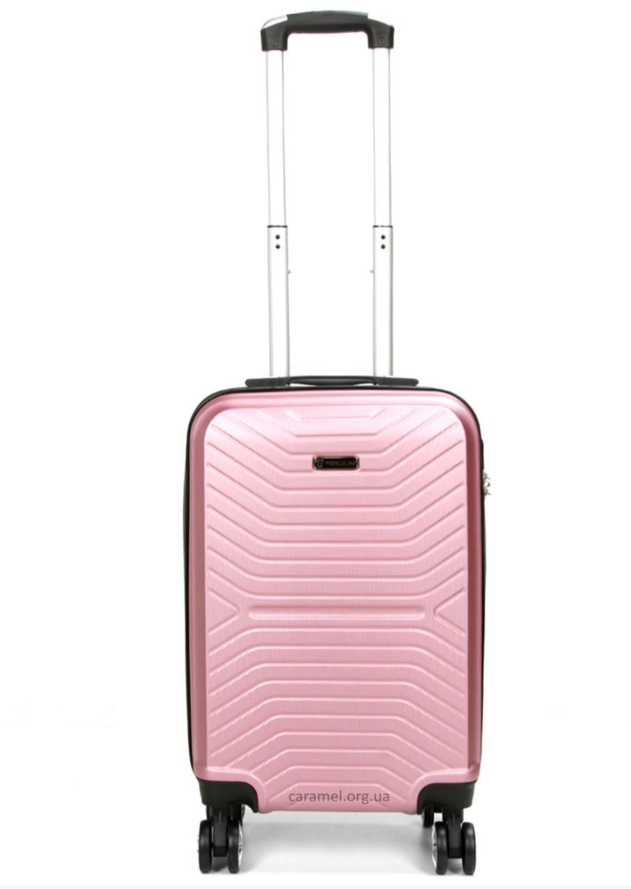 Чемодан Франция имел Worldline S 55х35х24 см 42 л 2,6 кг Розовый (625)