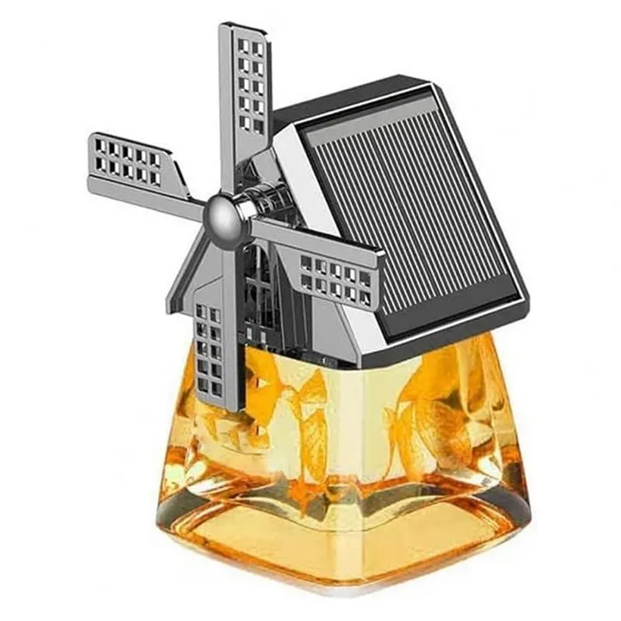 Ароматизатор для авто Мельница Лимон на солнечных батареях (1972510249)