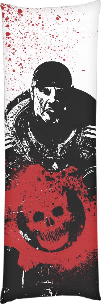 Подушка дакимакура Gears of War 9 50x150 см (14106370)