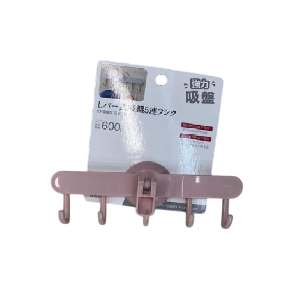 Вешалка настенная 5 крючков 19х2,5см (R94492)