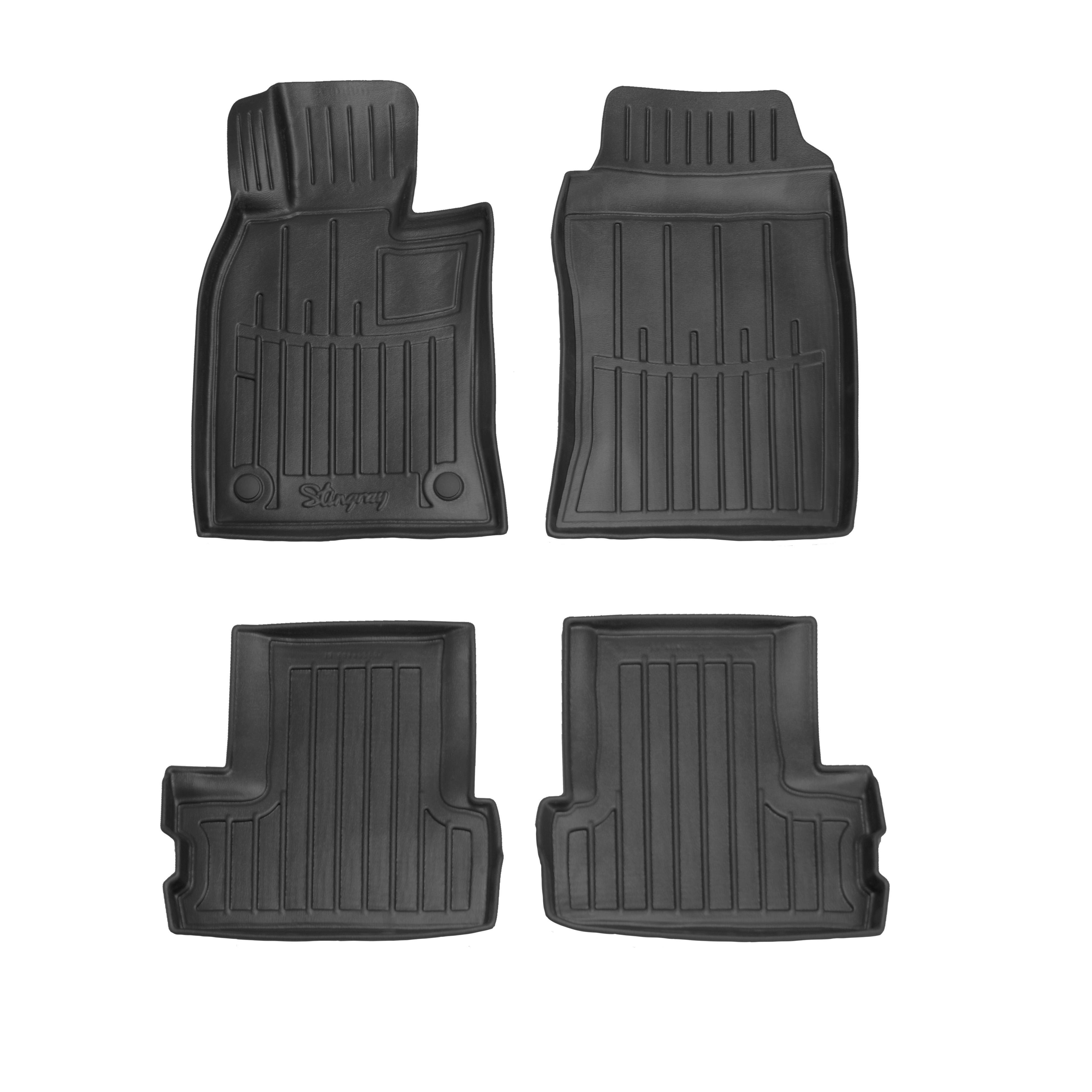 Коврики Stingray 3D для Mini Cooper R50/52/53 2000-2006 рр. полиуретан 4 шт. Черный (158330)